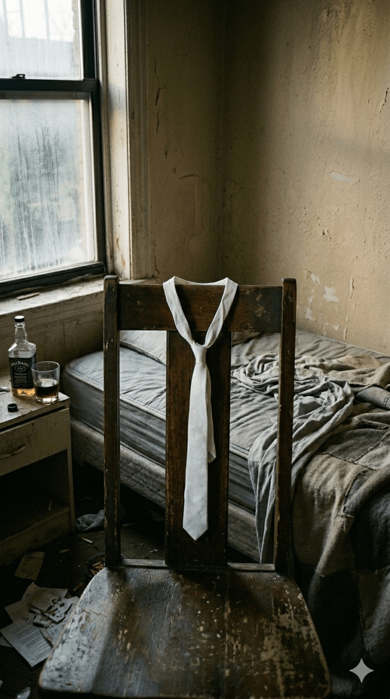 Variations sur une cravate&nbsp;blanche